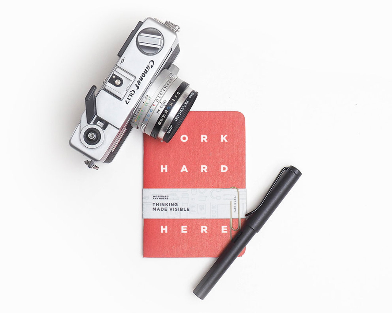 Work Hard Anywhere Promotional Scout Books