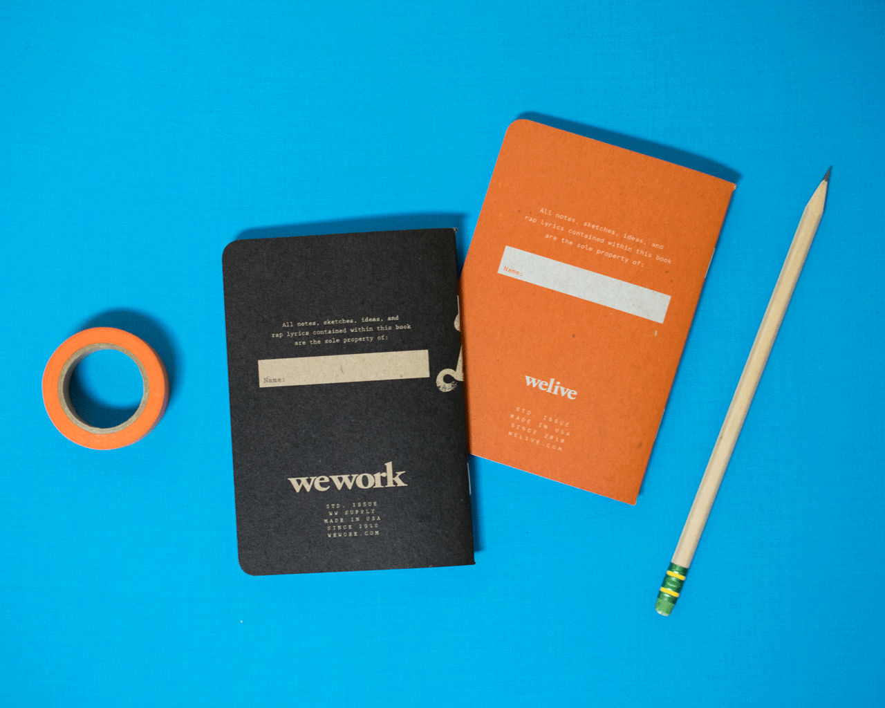 WeWork and WeLive Scout Books