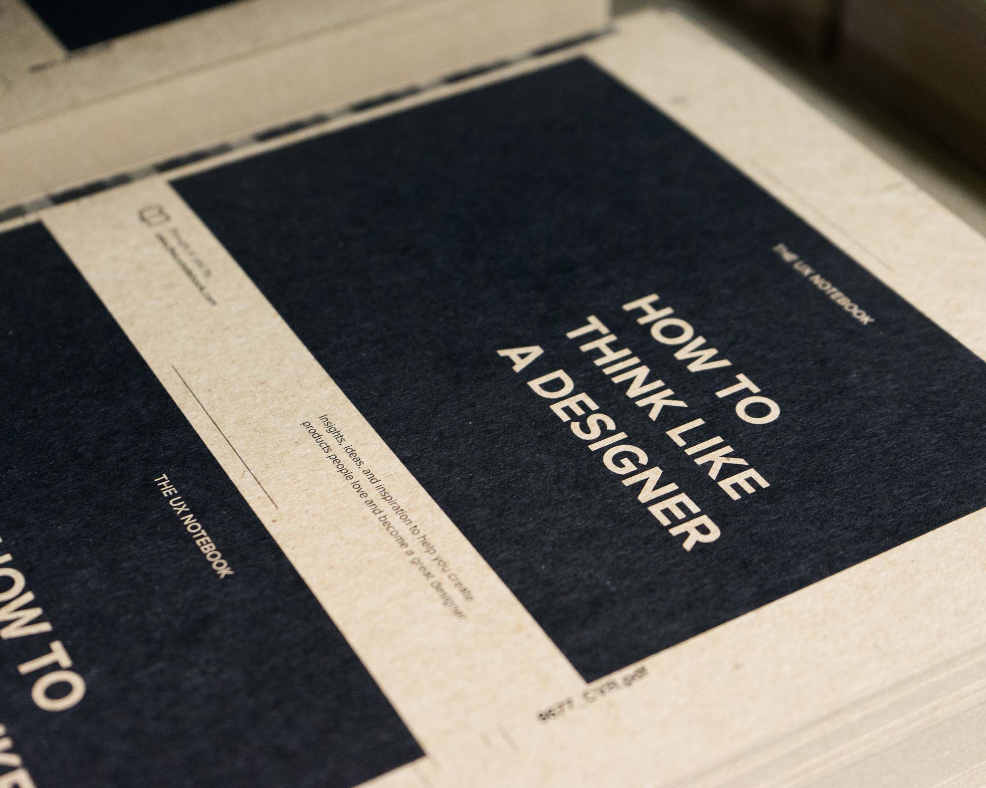 UX Notebook Scout Books