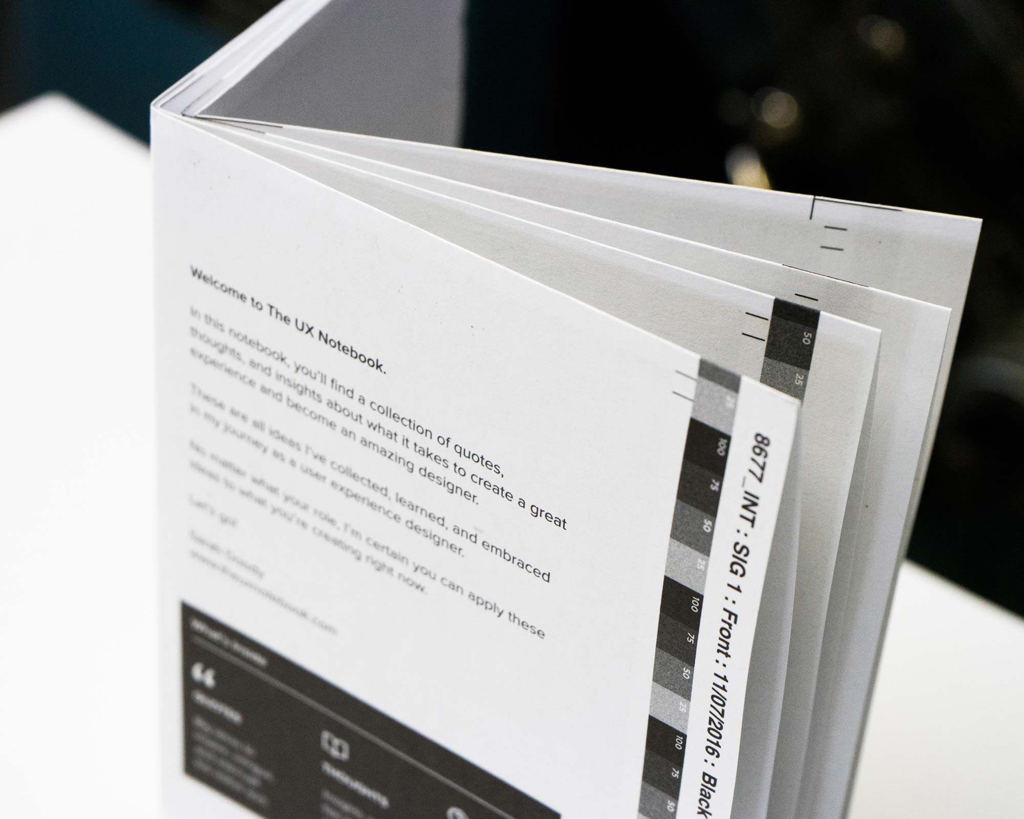 UX Notebook Scout Books