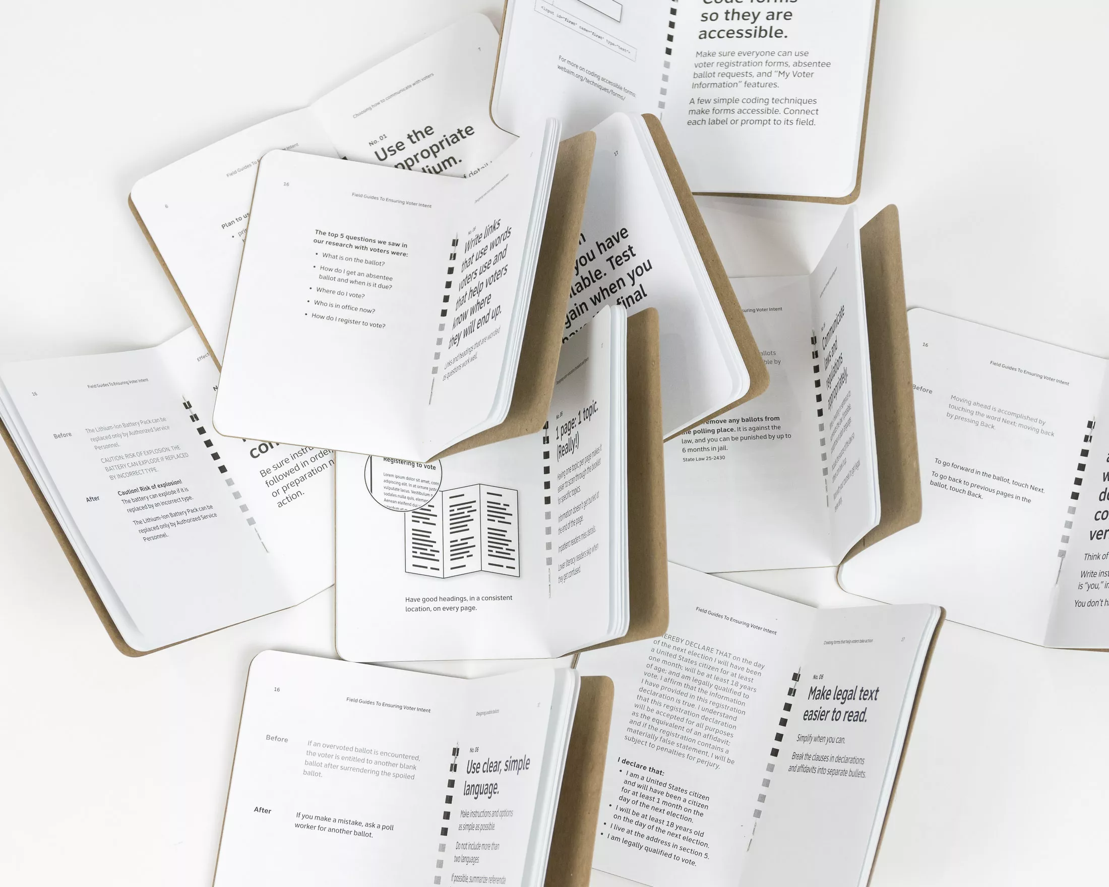 Center for Civic Design Scout Books