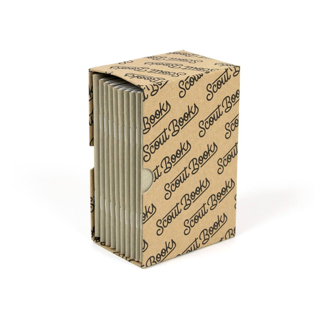 SCOUT BOOKS 10 PACK CREAM NOTEBOOKS