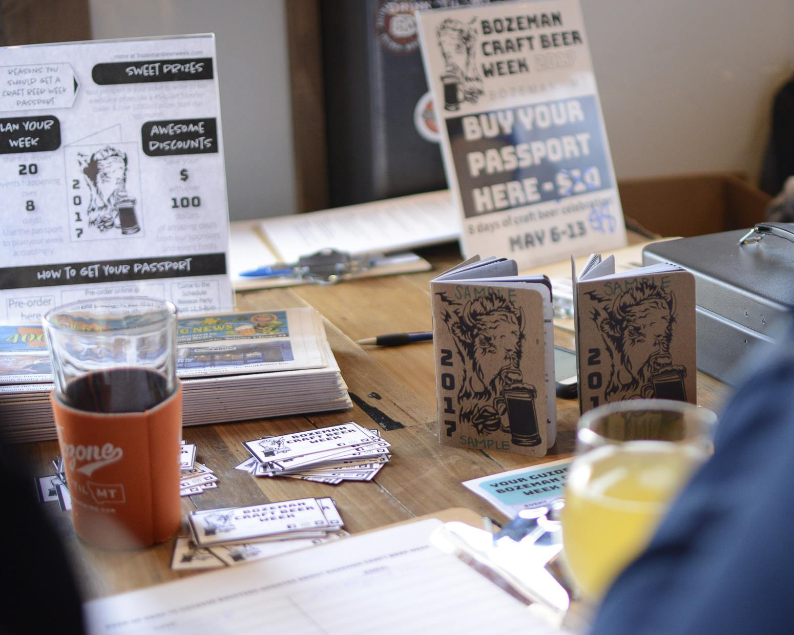 Event Passport Bozeman Craft Beer Week - Scout Books