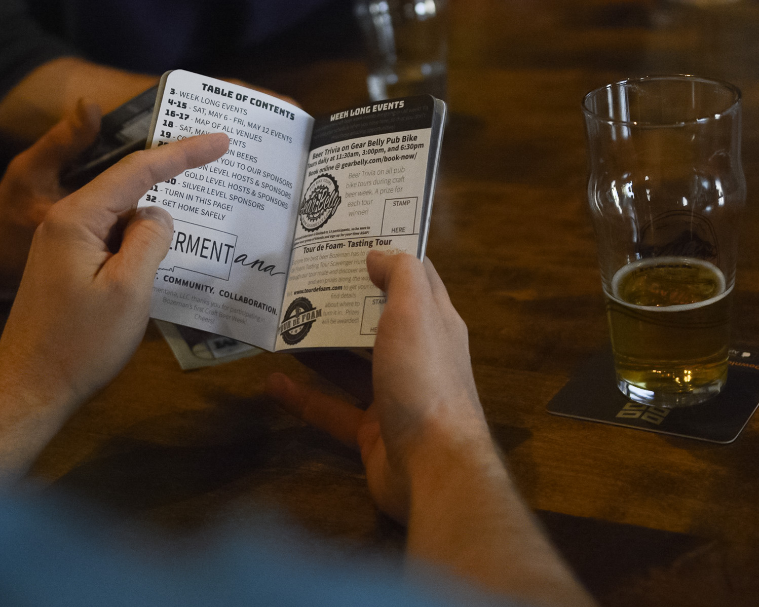 Event Passport Bozeman Craft Beer Week - Scout Books