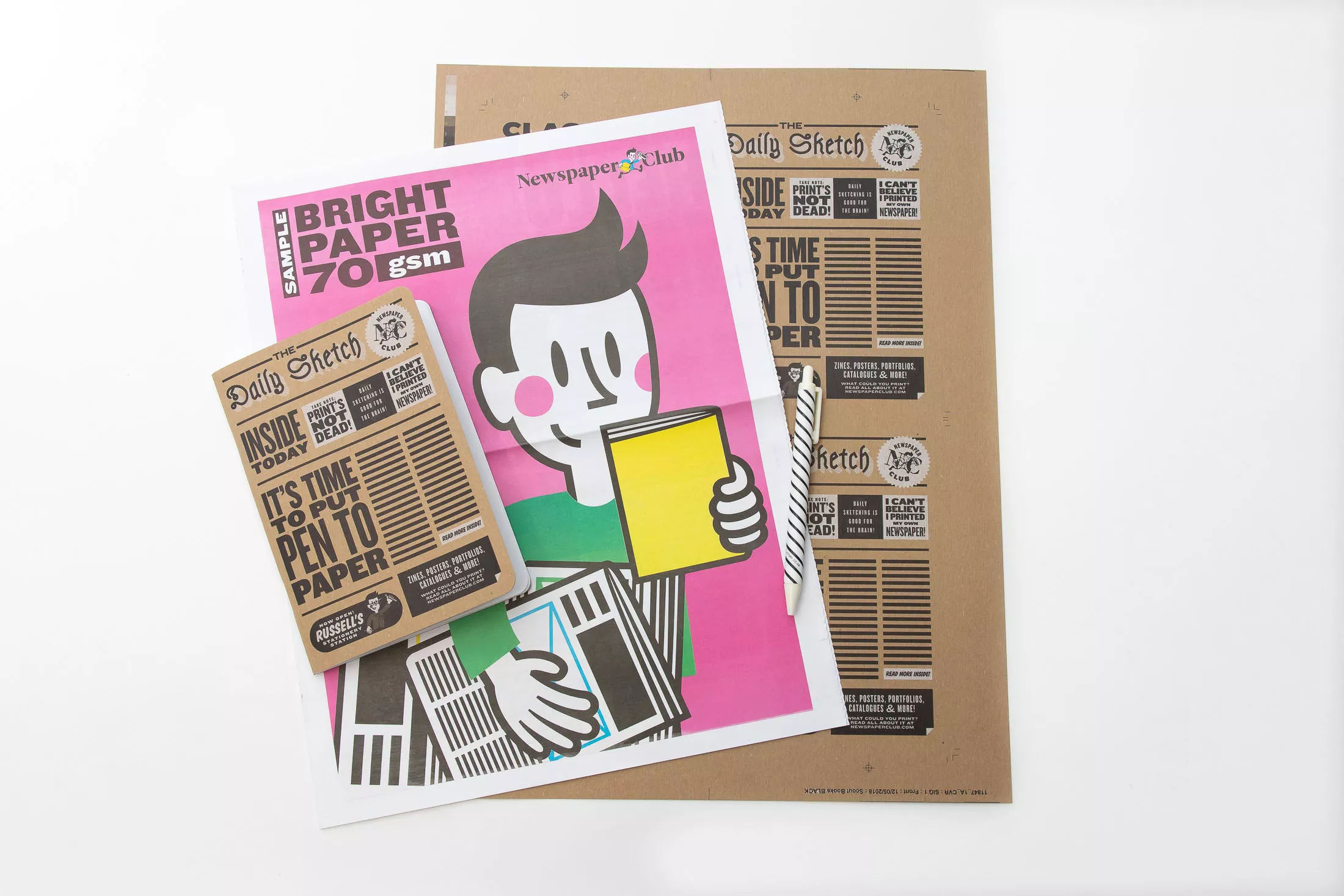 Newspaper Club - Scout Books